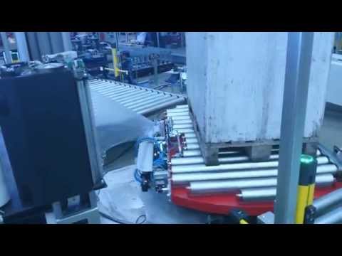 INLINE AUTOMATIC PALLET STRETCH WRAPPING MACHINE - DISCOVERY A