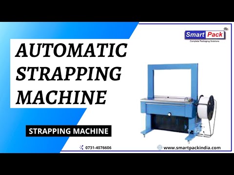 Automatic Strapping Machine | Box Stapping Machine CONTACT- +91 9109108483