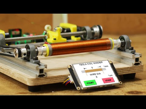 DIY Arduino based Tesla Coil Winding Machine | Arduino Project