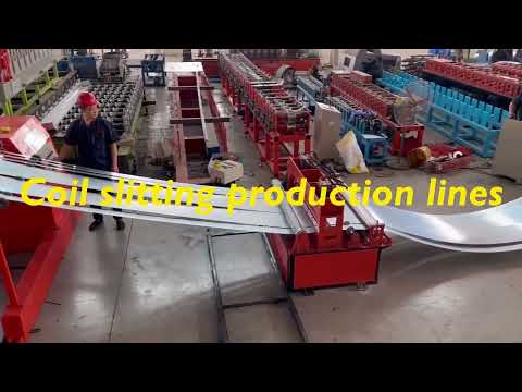 Automatic Stainless Steel Coil Slitting Machine Production Lines