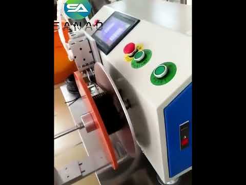 SA-C01 Automatic cable fixed length cutting winding machine