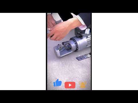 Hand held steel bar cutting tool amazing video and satisfactory #shorts