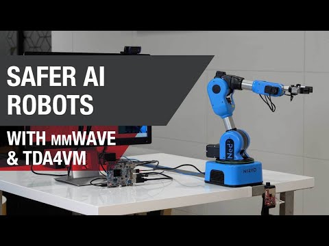 AI-enabled, faster and safer industrial robots and cobots demo