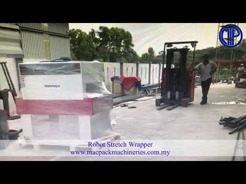 Portable Pallet Robot Strech Wrapper | Pallet Wrapper Machine