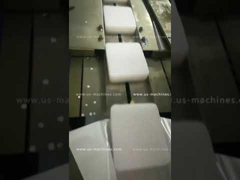 Automatic ice brick horizontal back seal film wrapping sealing packing machine