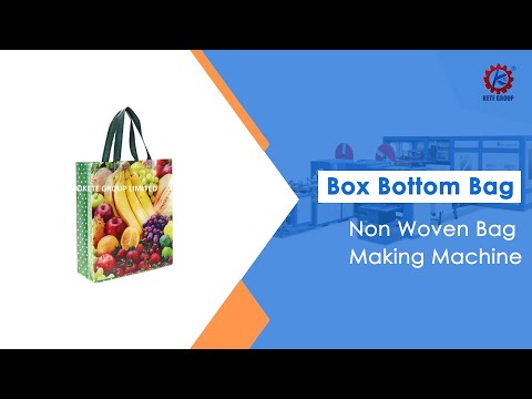 Non Woven Box Bottom Bag Making Machine | Full Automatic Non Woven Bag Making Machinery Manufacturer