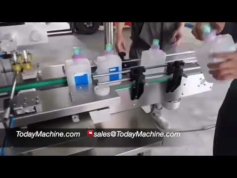 Rotary Automatic Cream Lotion Liquid Cosmetic Filling Machine Filling Packing Production Line