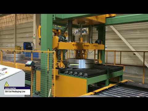 Slit Coil Packaging Line (Otomatik Bant Paketketleme Hattı) Asrın Makina