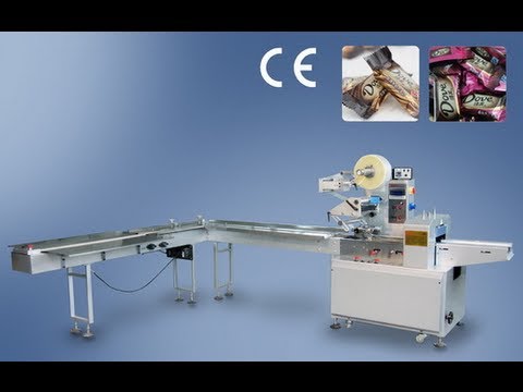 Pharmaceutical Horizontal Flow Wrapping Pack Machine for capsule plates Blister Flow wrapper equip