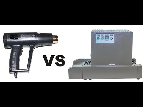 Heat Gun vs Shrink Tunnel