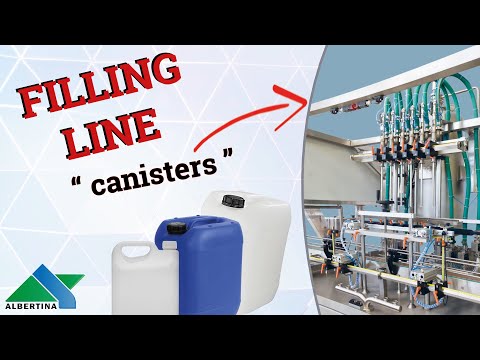 Complete Filling Line - Canisters I ALBERTINA Machinery