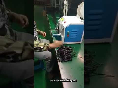 Power Cable Tie Machine, Automatic cable wire coil winding machine, 8 and 0 Shape