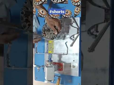 #Shorts How To Setting Homemade Ceiling Fan Winding Machine.