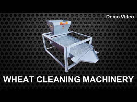 गेहूं साफ़ करने की मशीन डेमो: फ़सल सफाई को आसान बनाना #wheatcleaningmachine #seedcleaning #grain