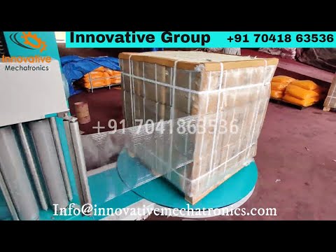 pallet stretch wrapper | pallet packer | pallet stretch film wrapping machine