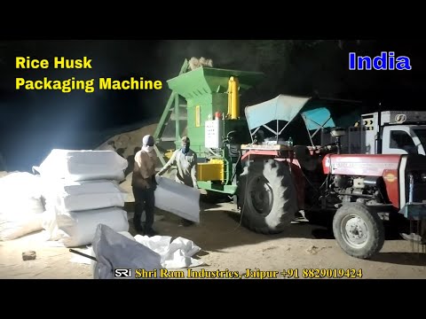 Rice Husk Bagging Machine In India | Rice Husk Packaging Machine In India | Rice Husk Baling Machine