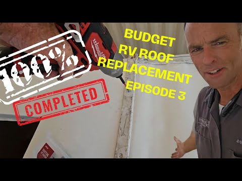 How Did I Seal and Complete a PVC Membrane RV Roof Installation?