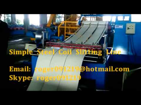 Simple Steel Coils Slitting Line