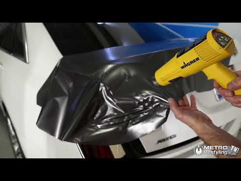 How to avoid adhesive lines when car wrapping