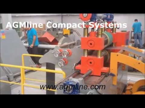 AGMline Compact Systems- Coil Slitting Line -Mechanical Solves