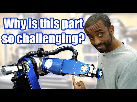 How I Designed and Built A Forearm For My Shop-made Industrial Robot: #095