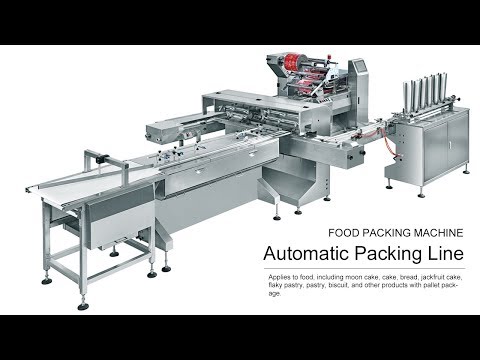 TFD-ZT250 Cake Auto Packing Line With Plastic Tray