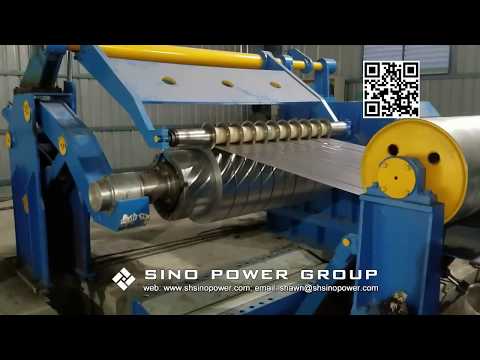 6-SP0.3-3.5x1600 CR metal slitting machine coil slitting line slitter steel