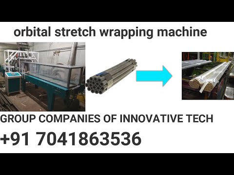 ring stretch wrapping machine / orbital stretch wrapper