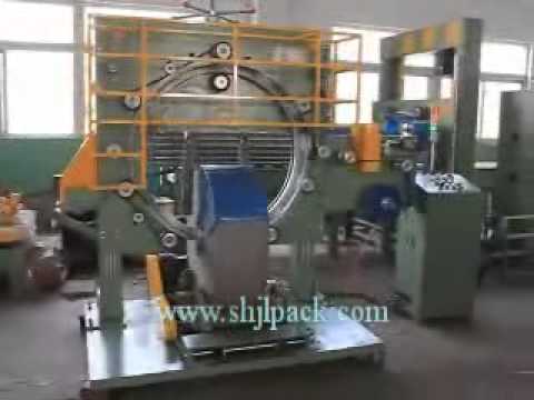 steel coil packing machine and wire coil packaging machienr