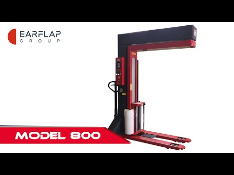 Enfardadora con transplanta modelo 800 / Semiautomatic pallet wrapper with forklift // EAR-FLAP®