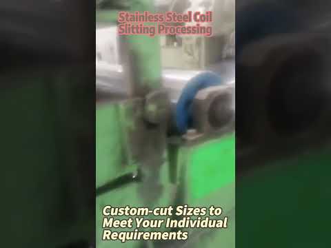 Stainless Steel Coil Slitting Processing