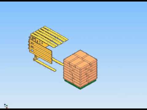 pallet inverter load push - option (attachment) cho xe nâng hàng