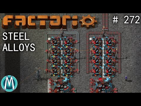 [Factorio 1.1 4K] Angel/Bobs Ep 272: Steel Alloys