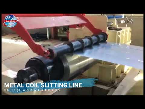 METAL COIL SLITTING LINE