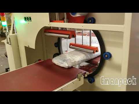 Premium horizontal orbital wrapping machine with advanced technology