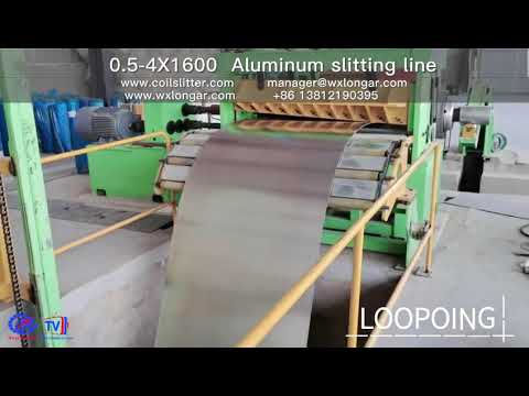 0.5-4X1600 mm Slitting Line For Aluminum Coil