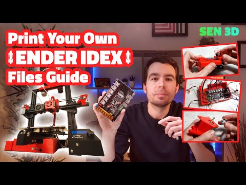 Print Your Own Ender 3 Dual Extruder IDEX Kit: Files Pack Guide