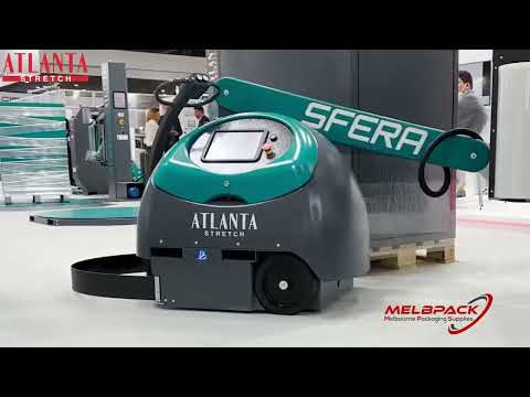 Mobile stretch wrapping machine - Pallet Wrapper Robot