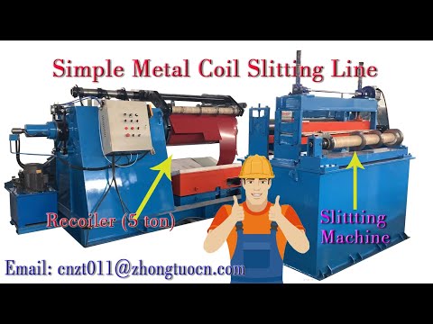 Simple Metal Coil Slitting Line