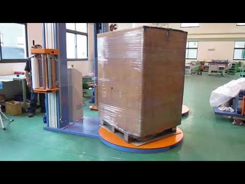 Semi-Auto Stretch wrapper - Pallet packing machine