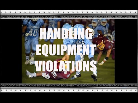 Handling Equipment Violations