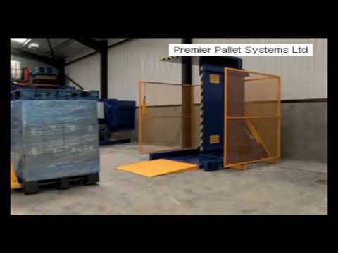 FSDC 180 Degree Free-standing Pallet Inverter with Dual Clamps