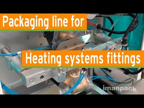 Packaging line for heating systems fittings (by Imanpack)