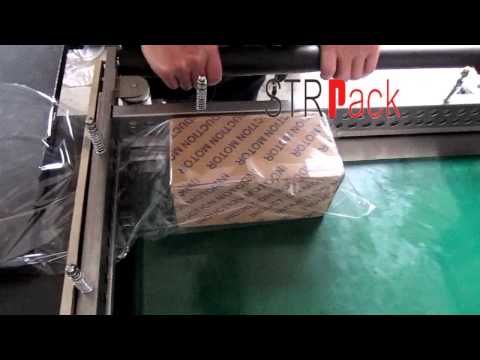 Manual box plastic film shrinking machine