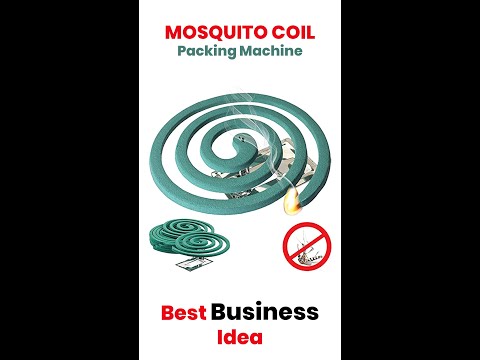 Mosquito Coil Packing Machine/Wrapping Machines by Lahore Engineering in Pakistan #packing #machine