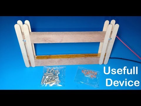 DIY Hand Pressing sealing machine , How to make plastic bag solding machine