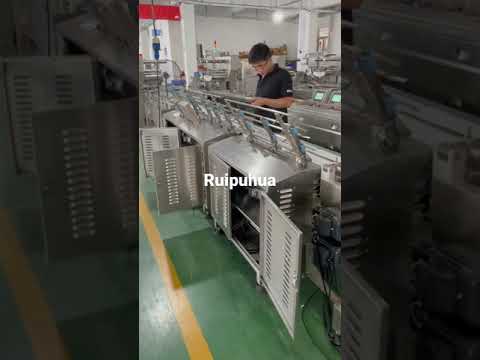 Cookies bakery food full automatic sorting and feeding packing line for China Panpan foods