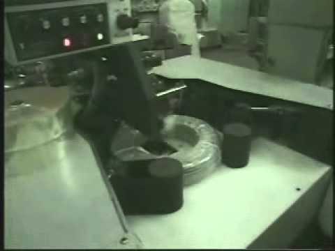 Automatic cable wrapping machine.wmv