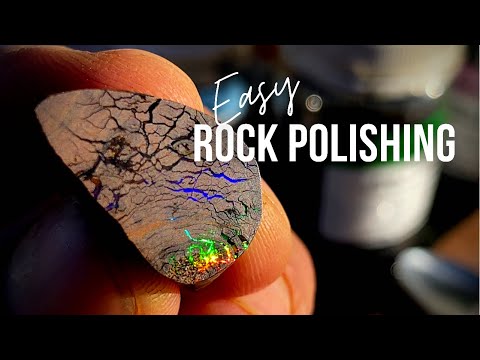 Polishing Rocks By Hand