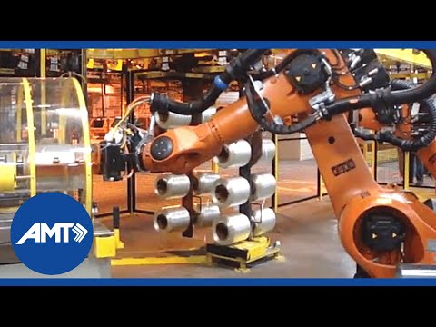 Automated Fiberglass Spool Handling with KUKA Robots